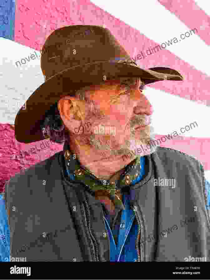 A Close Up Of A Cowboy's Weathered Face, With A Rugged Hat And Bandana THE CALL OF THE WILD WEST Ultimate Western Collection: 175+ Novels Short Stories In One Volume: Famous Outlaw Tales Cowboy Adventures Battles Gold Of The Mohicans Rimrock Trail Black Jack