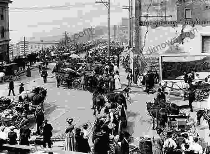 A Historic Photograph Of Pike Place Market In 1907 Seattle S Historic Restaurants (Images Of America)