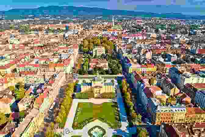 Aerial View Of Zagreb's City Center Croatia Part 1: Travel Photography Robert Seymour