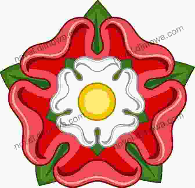 An Intricate Depiction Of The Iconic Tudor Rose, Symbolizing The Enigmatic Shadows That Pervade The Tudor Dynasty. The Shadow Of The Tudor Rose (Shadows From The Past 13)