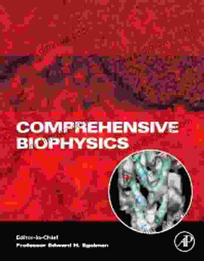 Comprehensive Biophysics Book Cover Featuring A Vibrant Illustration Of DNA And A Microscope Comprehensive Biophysics Roger M Wood