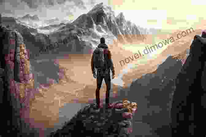 Death At 9500 Feet Compu Quarterly Book Cover Featuring A Man Standing On A Precipice, Overlooking A Vast Expanse Of Mountains And Clouds Compu M EC H Quarterly: Death At 9500 Feet (Compu M E C H Quarterly 1)