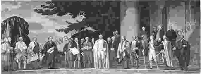 Engraving Of The Constitutional Convention, Where The US Constitution Was Drafted Extraordinary Patriots Of The United States Of America: Colonial Times To Pre Civil War