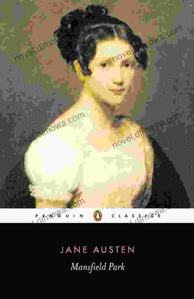 Illustration Of Fanny Price, A Young Woman With Dark Hair And Clear Eyes, Standing In A Field With A Book In Her Hand Jane Austen S Mansfield Park (Awesomely Austen Illustrated And Retold 5)