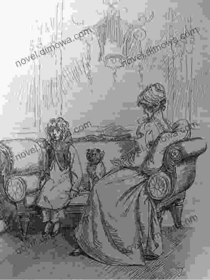 Illustration Of The Bertram Family, A Large Group Of People Gathered In A Drawing Room, With Fanny Price Seated At The Piano Jane Austen S Mansfield Park (Awesomely Austen Illustrated And Retold 5)