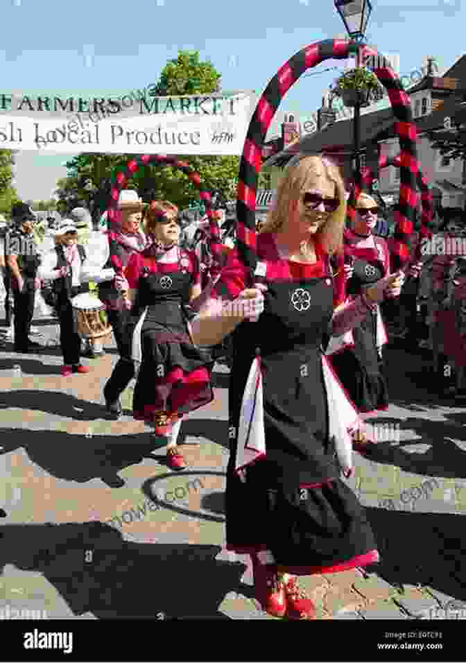 Morris Dancers Participating In A Parade, Bringing The Tradition To Life And Connecting With The Community. Morris Dancing: A Story Of Friendship And Morris Dancing Custom: Morris Dancing Facts