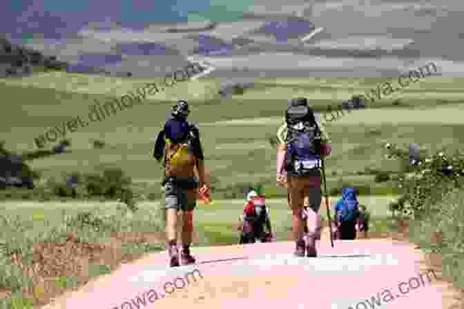 Pilgrims Walking Along The Camino De Santiago The Way Of The Stars: Journeys On The Camino De Santiago