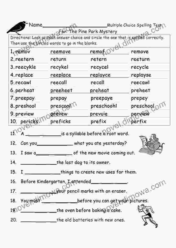 Test New Spelling Practice Papers 12 Years Test 9 New Spelling Practice Papers 9 12 Years