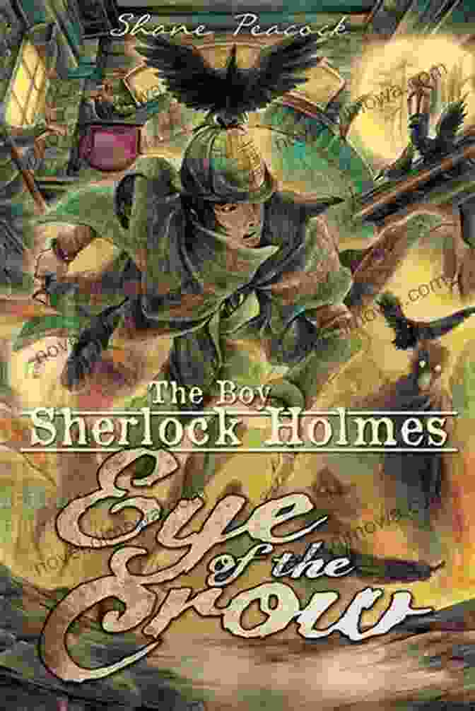 The Boy Sherlock Holmes: His Fifth Case Book Cover Featuring A Young Sherlock Holmes And Dr. Watson Amidst A Victorian London Backdrop The Dragon Turn: The Boy Sherlock Holmes His Fifth Case