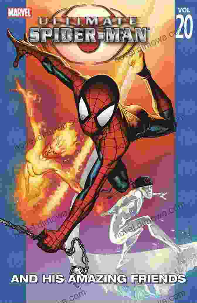 Ultimate Spider Man Vol. 1 Cover Featuring Peter Parker In His Iconic Red And Blue Suit Ultimate Spider Man Vol 9: Ultimate Six (Ultimate Spider Man (2000 2009))