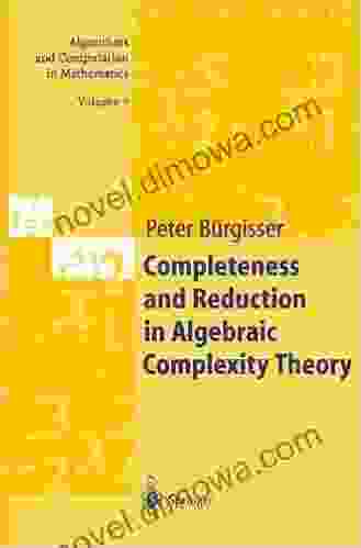 Completeness And Reduction In Algebraic Complexity Theory (Algorithms And Computation In Mathematics 7)